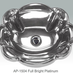 Full Gold & Platinum Decorations - Bathroom Sinks