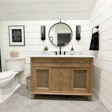 The Devins Ridge Remodel: The Shiplap Bathroom
