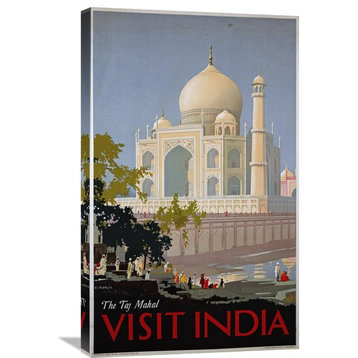 "Visit India, The Taj Mahal" Artwork