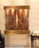 Aspen Falls Water Fountain, Brown Marble, Rustic Copper, Square