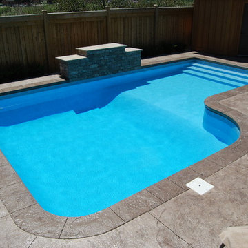 Cantilever Concrete Coping Edges