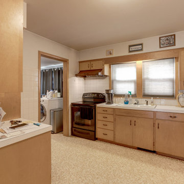 Mechanic Kitchen & Mudroom Remodel Before/Afters