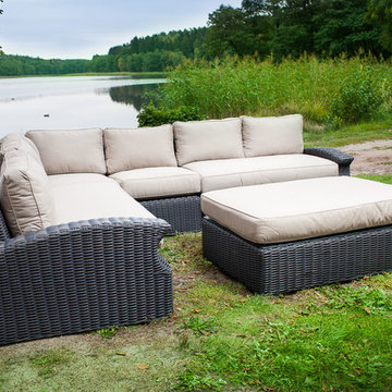 Toja Patio Furniture - Azores Sectional Set - At The Lake