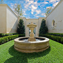 Landscaping Mediterranean Style - Outdoor Fountains And Ponds