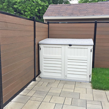 Horizontal Composite Fence