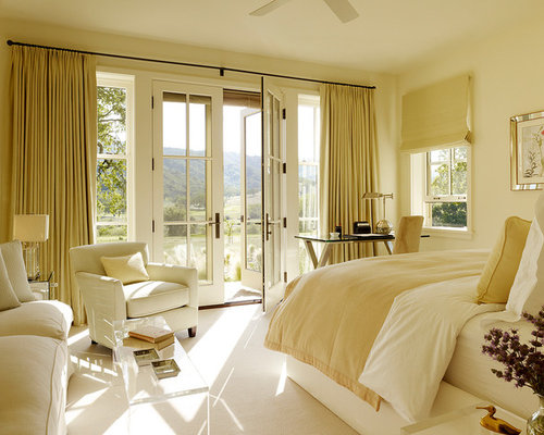 Bedroom With French Doors | Houzz