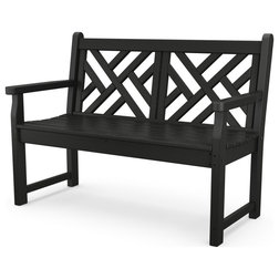 Transitional Outdoor Benches by POLYWOOD