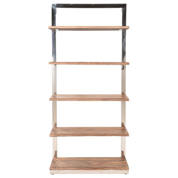 Brownstone 2.0 and Stainless Steel Etagere