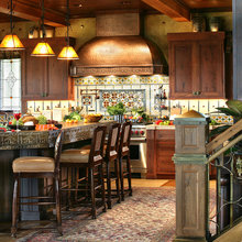 european traditional kitchen