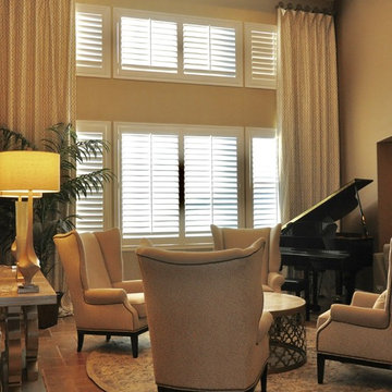 Living Room + Foyer | Laguna Hills Luxury