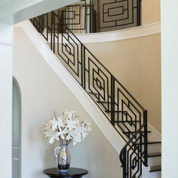 Custom Iron Staircase & Railing