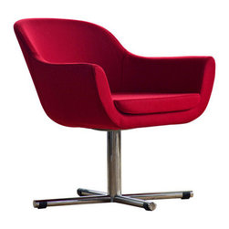 Green Swivel Lounge by Nuans Design - Armchairs And Accent Chairs