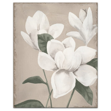 Magnolia Flowers 24"x30" Canvas Wall Art