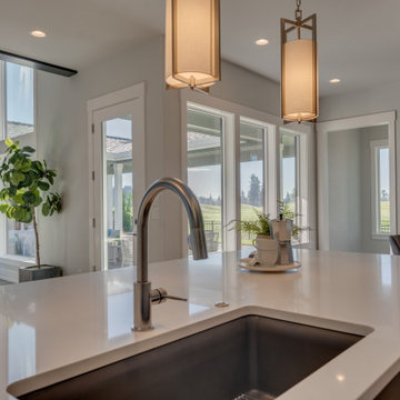 Luxury Custom Home with Clean Lines, Natural Materials & Contemporary Style