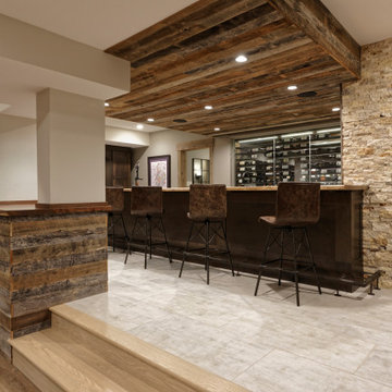 MCLEAN BASEMENT RENOVATION CREATES ENTERTAINING HUB FOR FAMILY