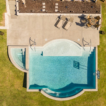 Elevated Pool and Hot Tub Combo Swansboro