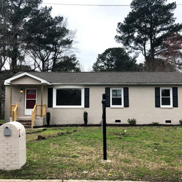 Bungalow Exterior Paint With Shutters