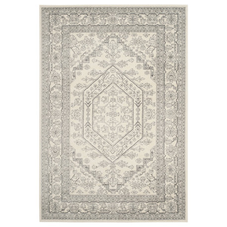 Safavieh Adirondack Adr108B Rug, Ivory/Silver, 11'0" X 15'0"