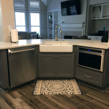 Woodlands Transitional Kitchen