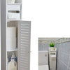 31.5inch Small Bathroom Storage Corner Floor Cabinet ,Thin Toilet Vanity Cabinet