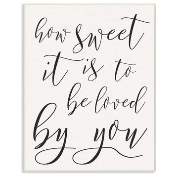 Stupell Industries How Sweet It Is Typography, 10 x 15