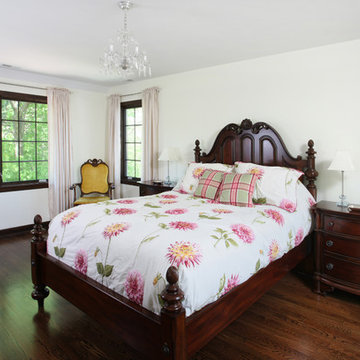 Vintage Style Bedroom in Tudor Home