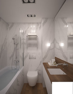 Дизайн ванной площадью 2, 5 кв. м.