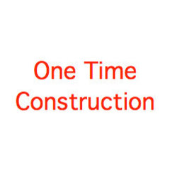 One Time Construction