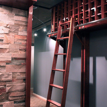 Entry wine cellar
