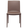 Palma Mink Leather Dining Chair