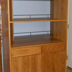 White oak book case - Products