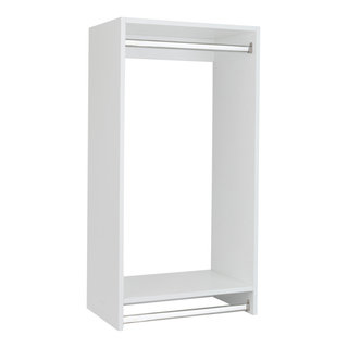 Vista Tall Shoe Shelf Tower - White, 19.5 Wide