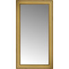 28" x 50" Arqadia Gold Traditional Custom Framed Mirror