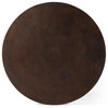Chanton Coffee Table Raw Black, Antique Rust