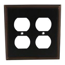 Oil Rubbed Bronze Wall Switch Plates and Outlet Covers - Switch Plates And Outlet Covers