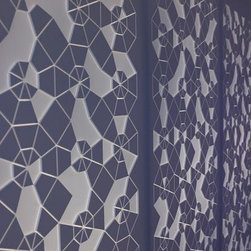 Intricate wall design by Corian&reg; - Artwork