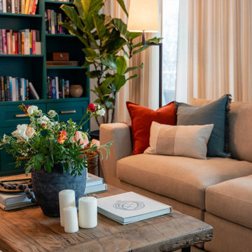 Colorful Transitional Family House