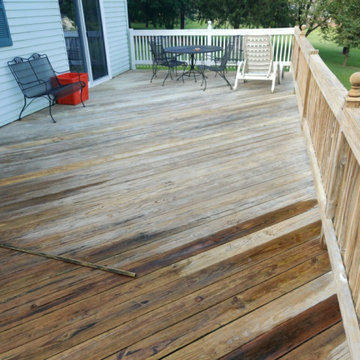 power washing and deck stain and paint