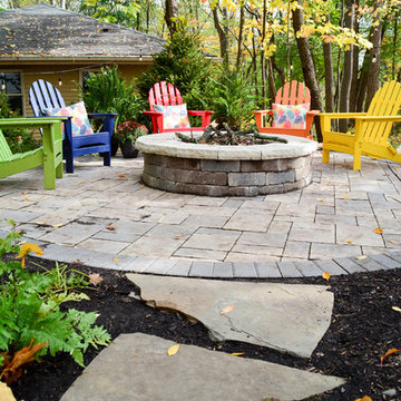 Hampshire Firepit Ring Backyard