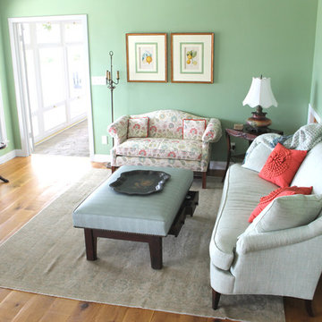 Revitalized Retro Family Room