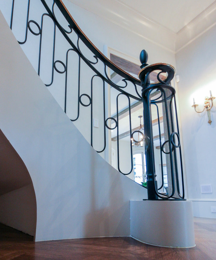 Sculptural/Elliptical Staircase Near Foreign Embassies in Wash. DC, 20008