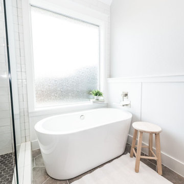 Bright & Airy Master Bathroom