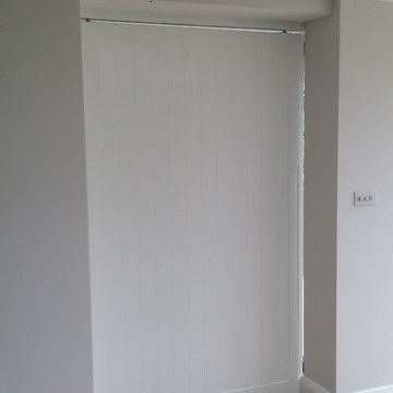 Barn Style Sliding Room Divider