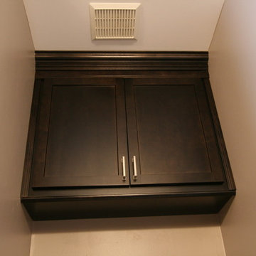 the CARR master bathroom