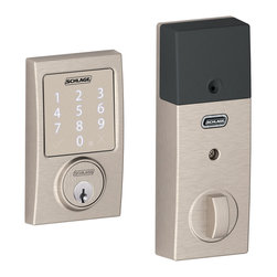 Schlage Sense&trade; Smart  Deadbolt with Century trim in Satin Nickel - Products
