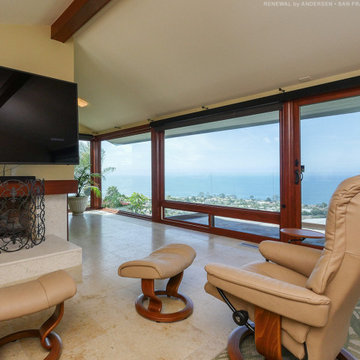 Gorgeous Wall of Windows and Door with Ocean View - Renewal by Andersen Bay Area