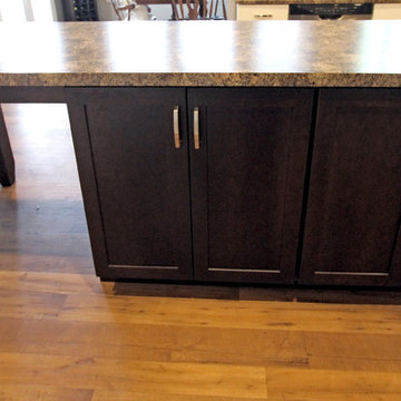 Cherry with Espresso stain Kitchen Island ~ Brunswick, OH