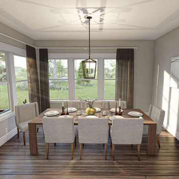 Modern Farmhouse Plan 8768-00001