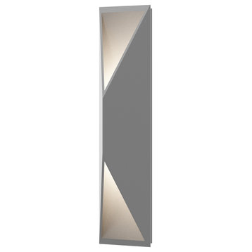 Inside Out Prisma LED Sconce, Textured Gray, Tall