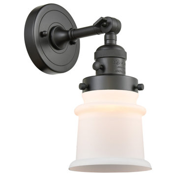 Innovations Lighting 203SW Small Canton Small Canton 1 Light 11" - Oil Rubbed